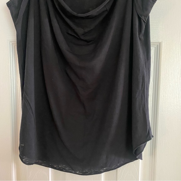 Chaser Cuckoo Bananas Tank Top Medium Thin Semi Sheer Black Yellow White Shirt - Picture 5 of 7